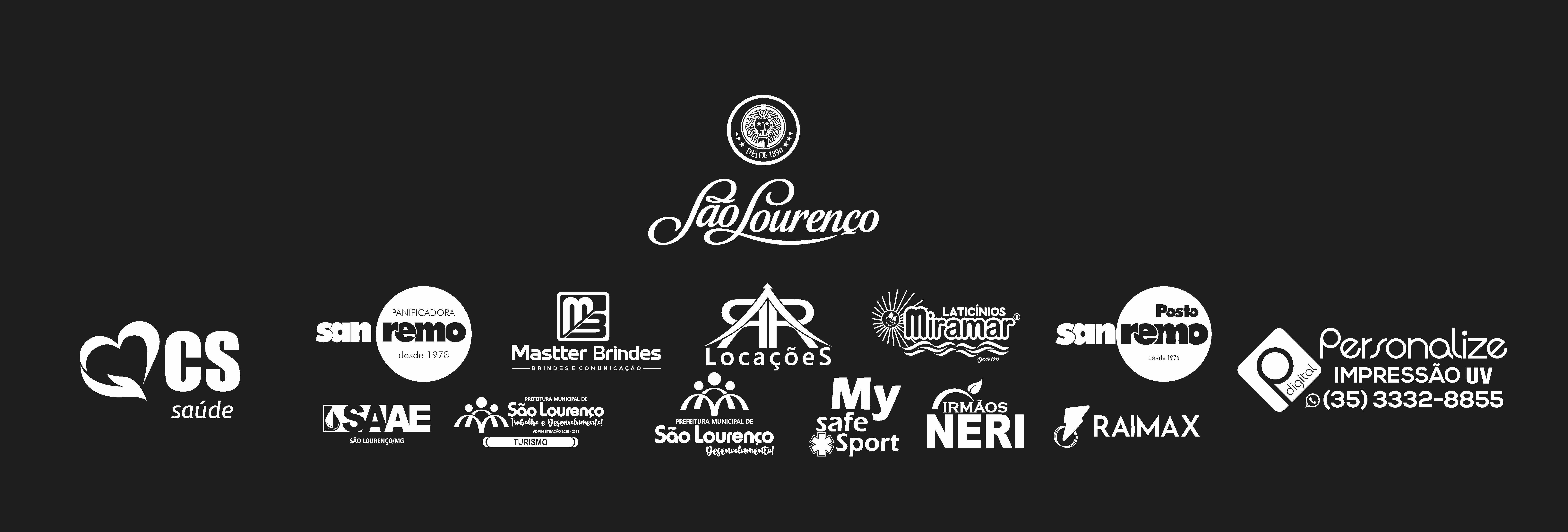 Logotipos dos patrocinadores e apoiadores da 1000KM Brasil 2027